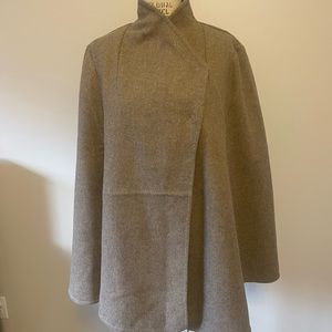 Mango wool blend cape
